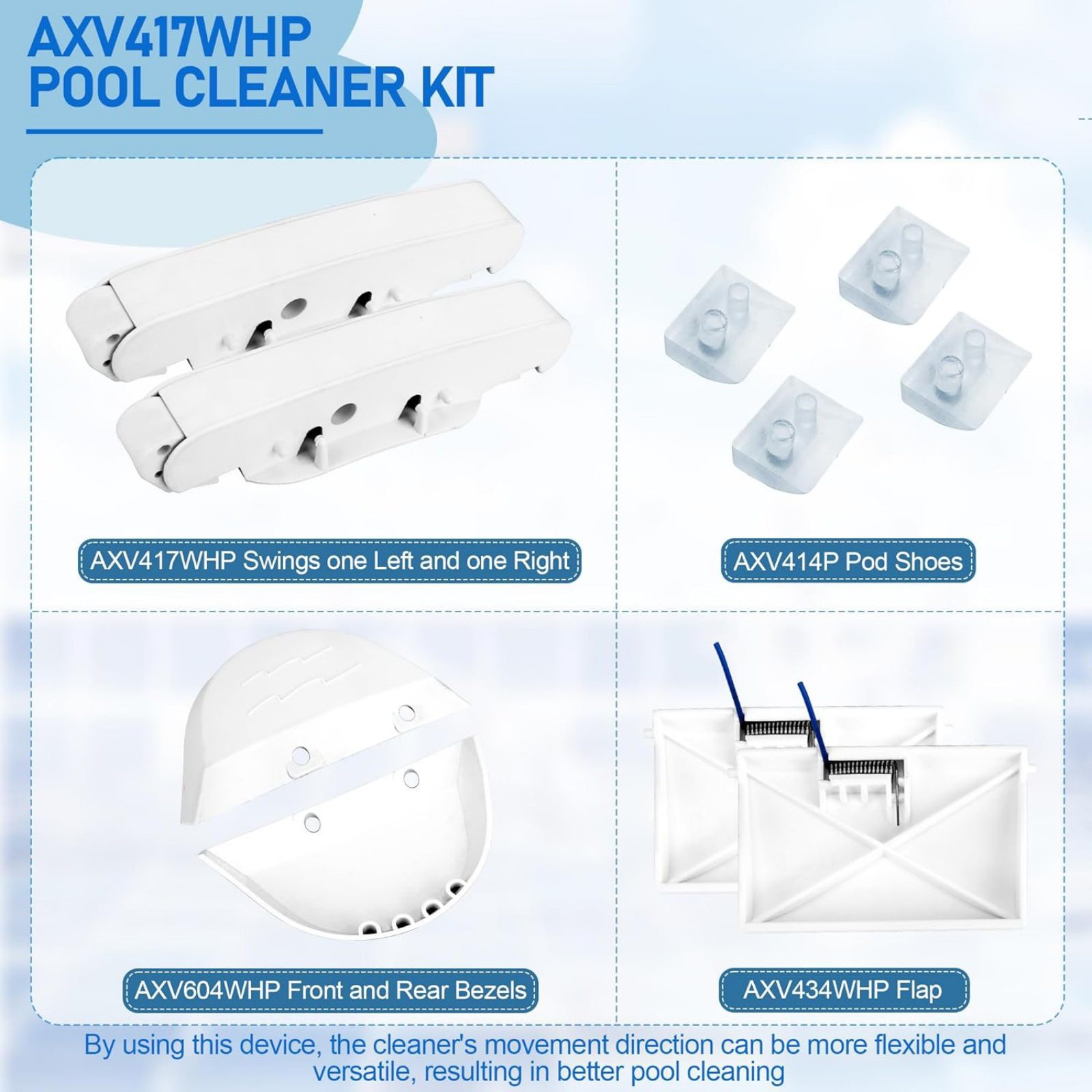 Pool Cleaner Kit Fit For Arneson Pool Vac, For Pool Vac Ultra Pool Cleaner