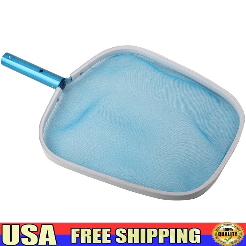Heavy Duty Pool Skimmer Net Aluminum Core UV Resistant Quick Cleaning Tool New