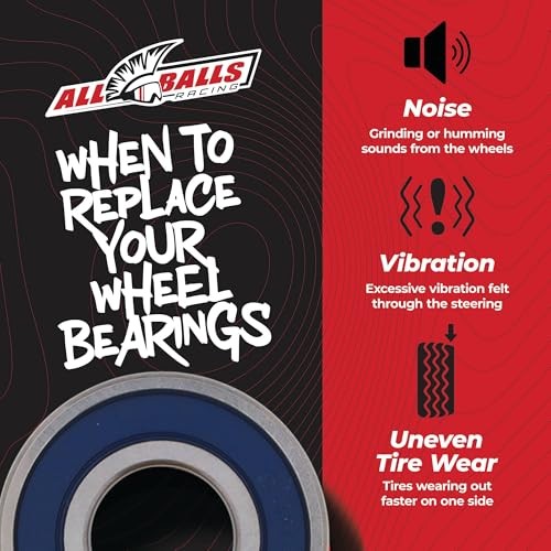 Racing 25-1345 Wheel Bearing Kit – Compatible with/Replacement for Kawasaki KTM