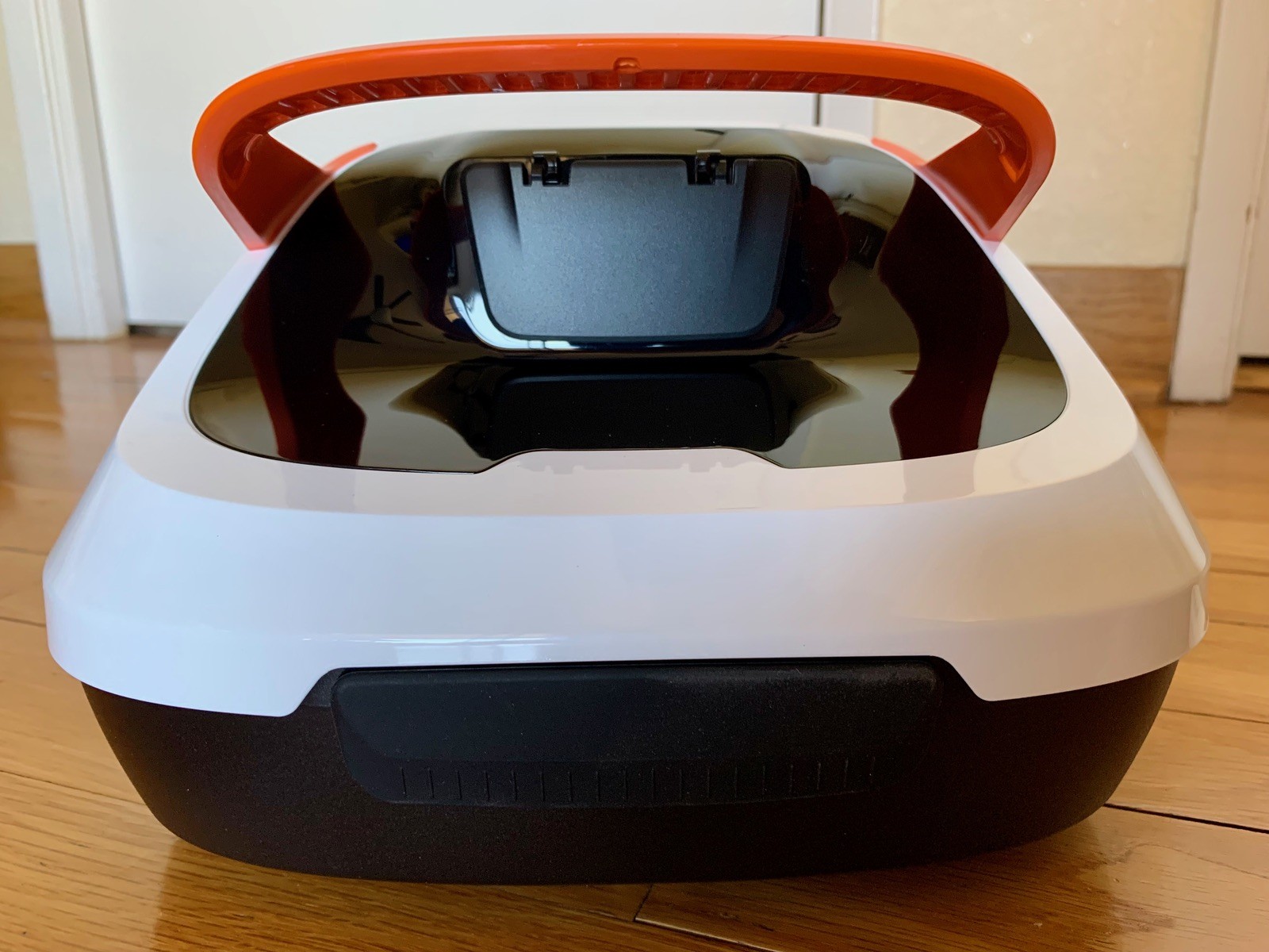Cordless Robotic Pool Cleaner, 90 Min, Portable, Self-Parking, Up to 860 sq.ft