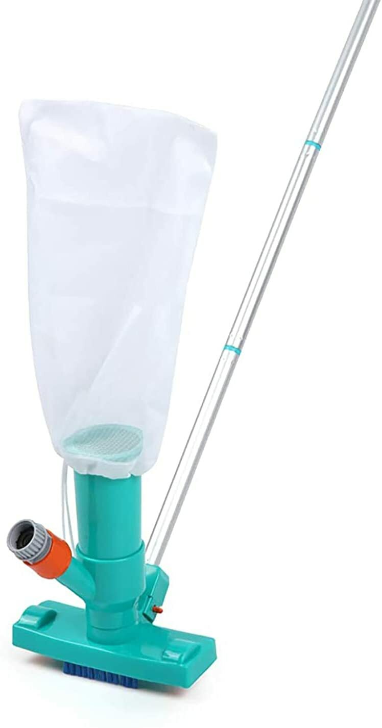 Frame Aboveground/Inflatable Pool Spa Mini Jet Vacuum Cleaner Fine Mesh Bag
