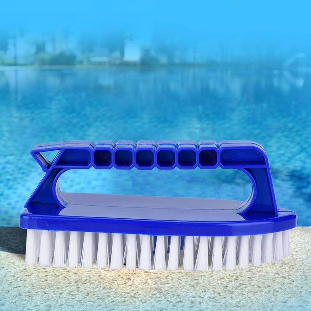 Pool Step Corner Brush Hand Held Door Window Tools, with Fine Best for Swimmi…