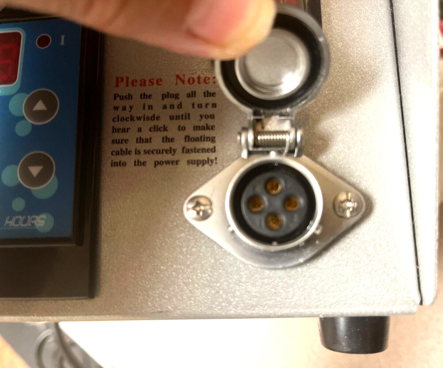 AQUABOT POWER SUPPLY TIMER Model 7084C