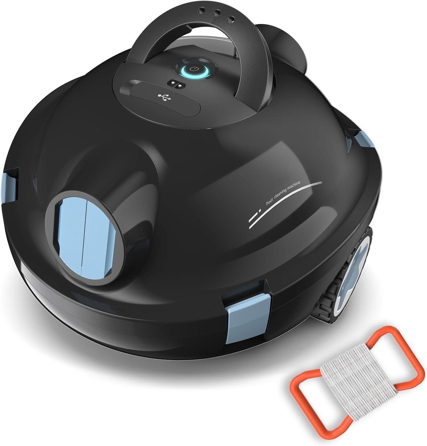 Y10 Pool Vacuum Robot – Lightweight, Self-Parking & 2.2L Capacity Filter