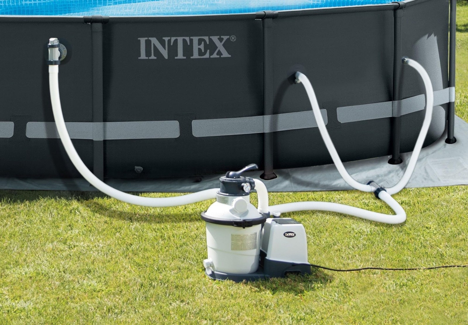 Accessory Hose for Intex and Soft Sided Pools – 1.5 x 59 Inch Inch, White