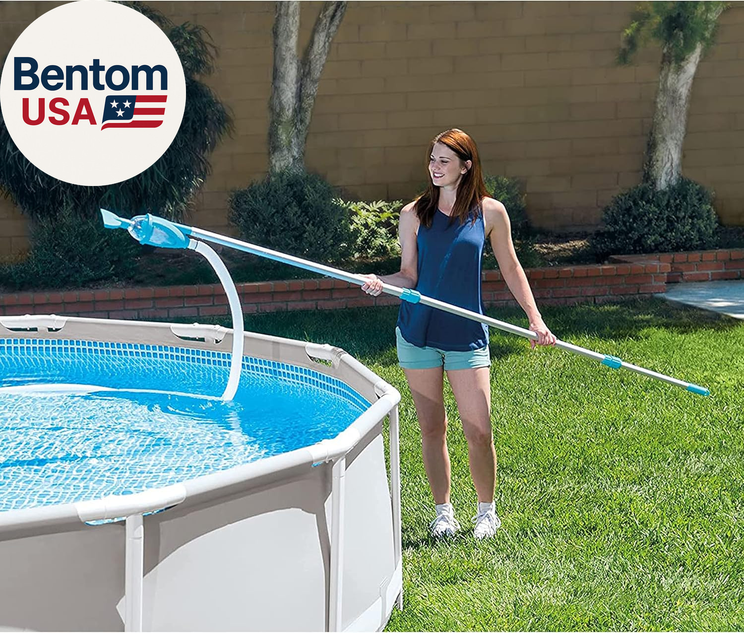 28003E Deluxe above Ground Pool Maintenance Kit for Minimum 800 GPH Flow Rates w