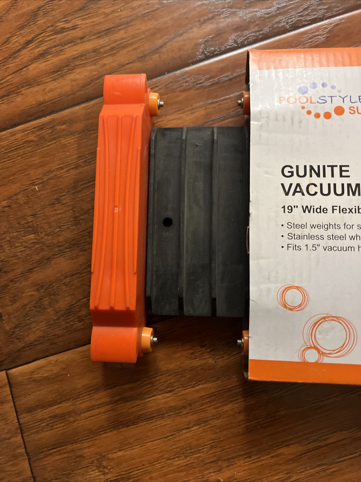 PoolStyle Supreme Gunite Vacuum Head 19&Prime; Wide Flexible PSL-40-0657 POOL