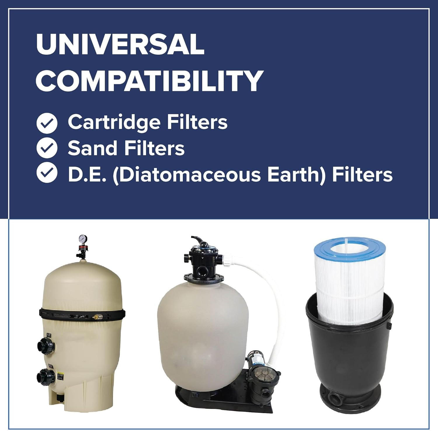 Pool Filter Cleaner – 6 MONTH SUPPLY – 2 to 4 Uses – 32 Oz Concentrated Pool Car