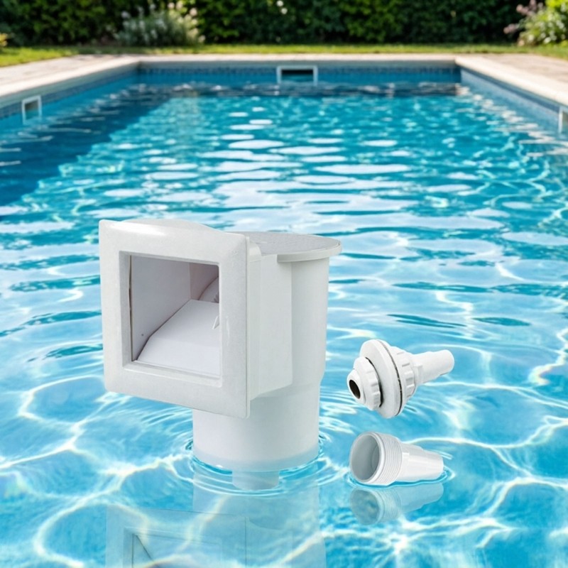 Hard ABS Plastic Pool Cleaner With Removable Basket And Seal Tape