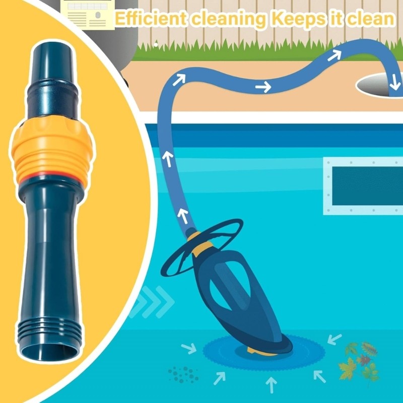 Pool Cleaner Extension W70326 Replacement Part for Home and Commercial Use
