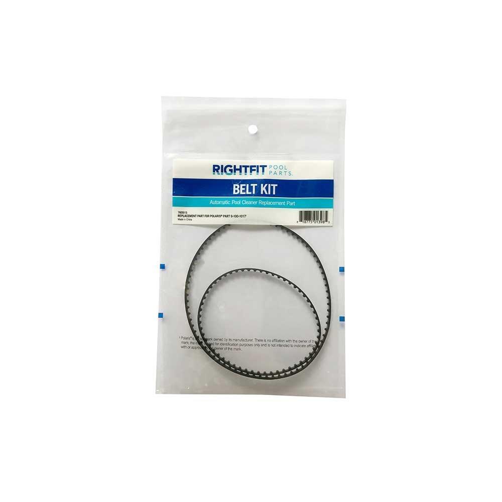 Right Fit Replacement Belt Kit for Polaris 360 and 380 Pool Cleaners WBAPC029