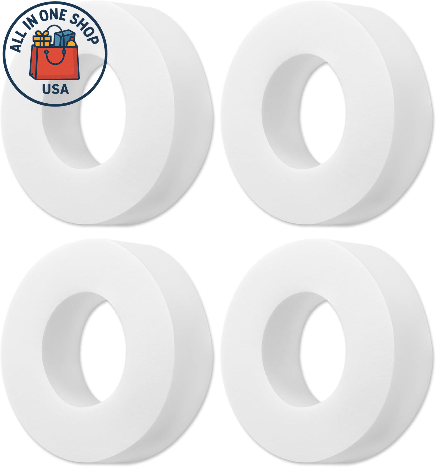 Replacement Climbing Ring for Maytronics Dolphin Pool Cleaners (4 Pack)