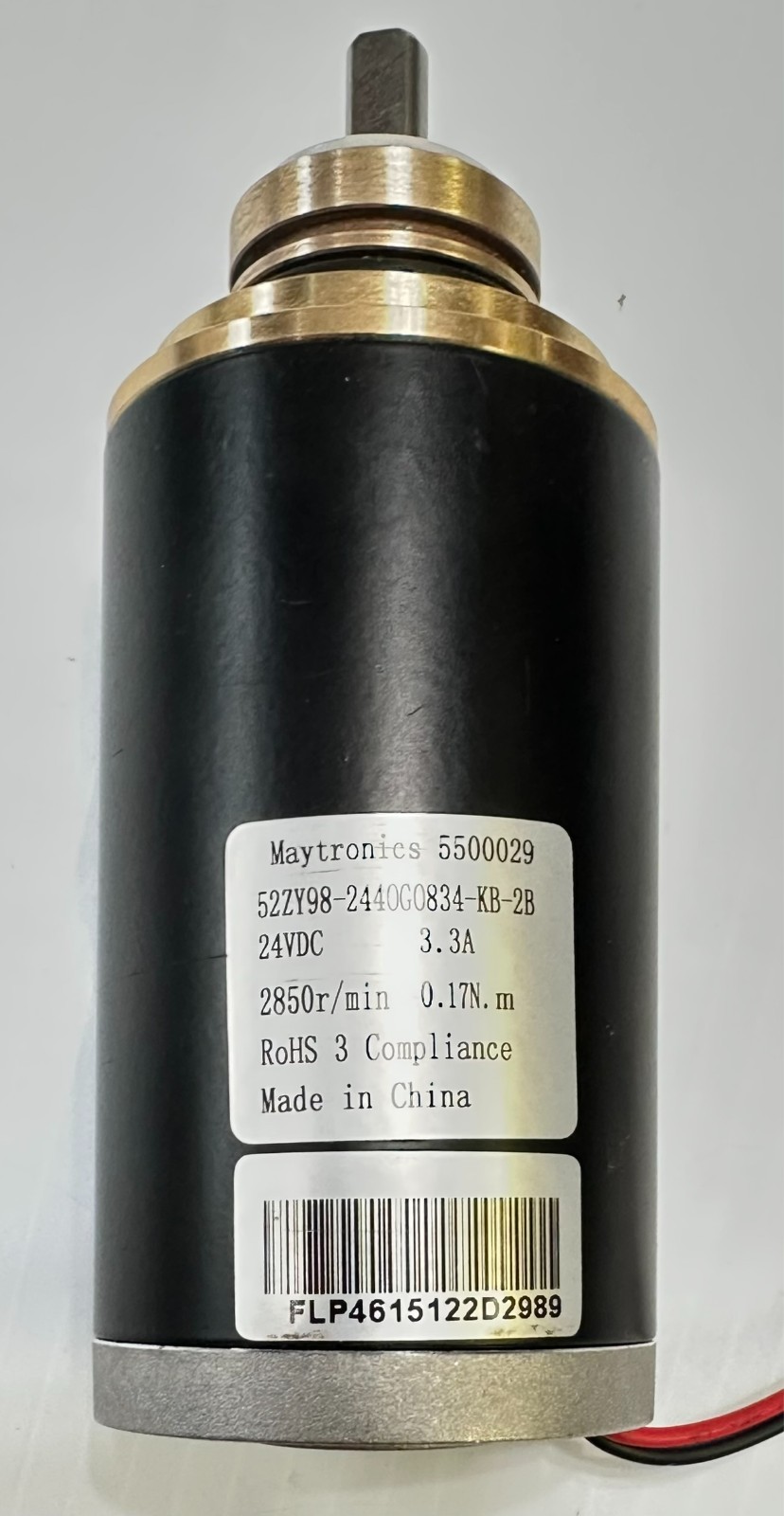 *TESTED* Maytronics Pump Motor 5500029 24V 2850 RPM Dolphin Pool Robot