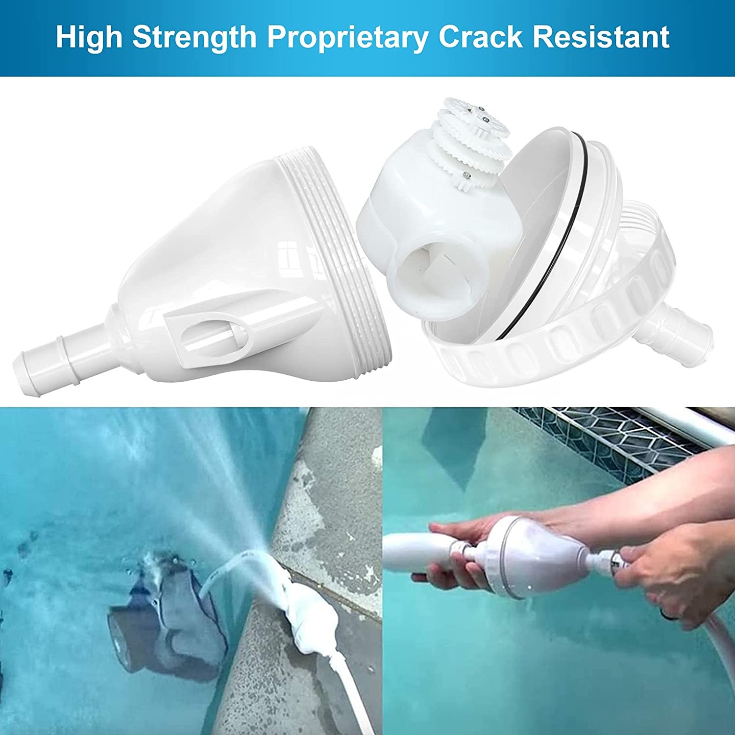 For Polaris 180 280 380 Pool Cleaner G52 Backup Valve Upgraded Crack Resistant