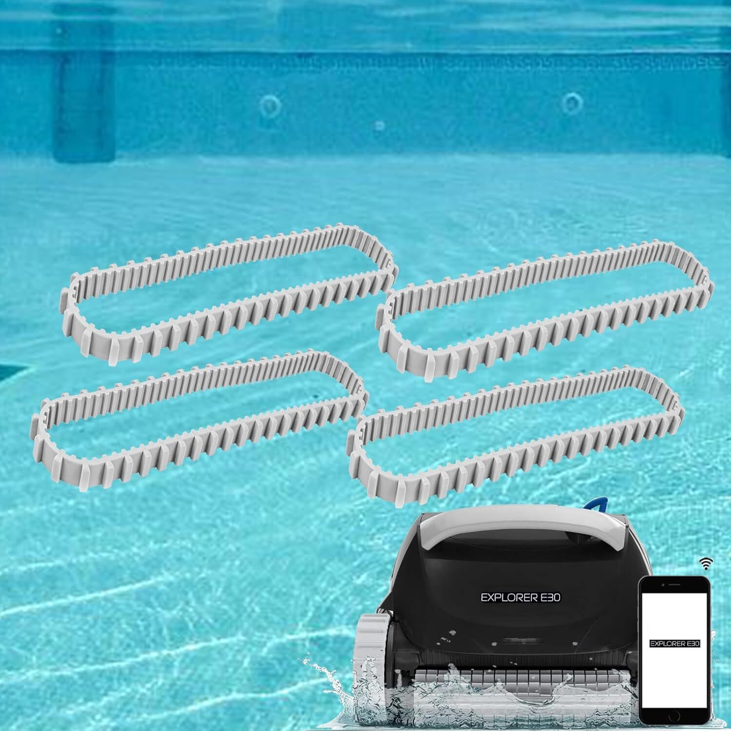 Durable Pool Cleaner Timing Track Grey, 9985006-R2, Compatible with Dolphin…