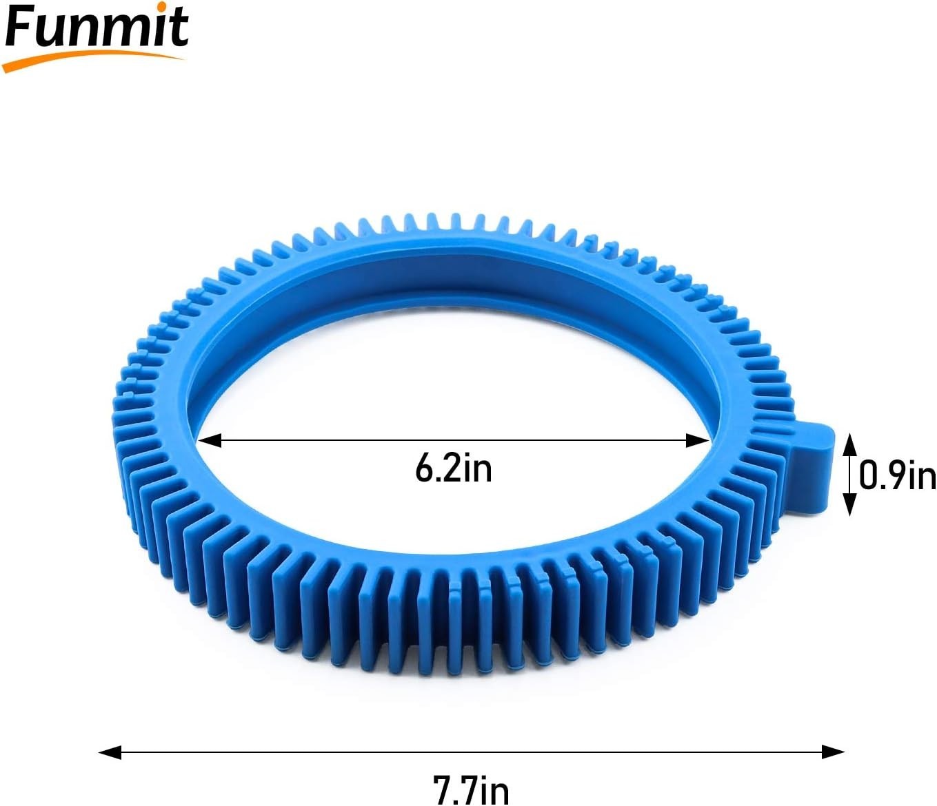 Blue Pool Vacuum Tire Kit 2 Pack for Hayward & Phoenix Cleaners, Heavy-Duty R…