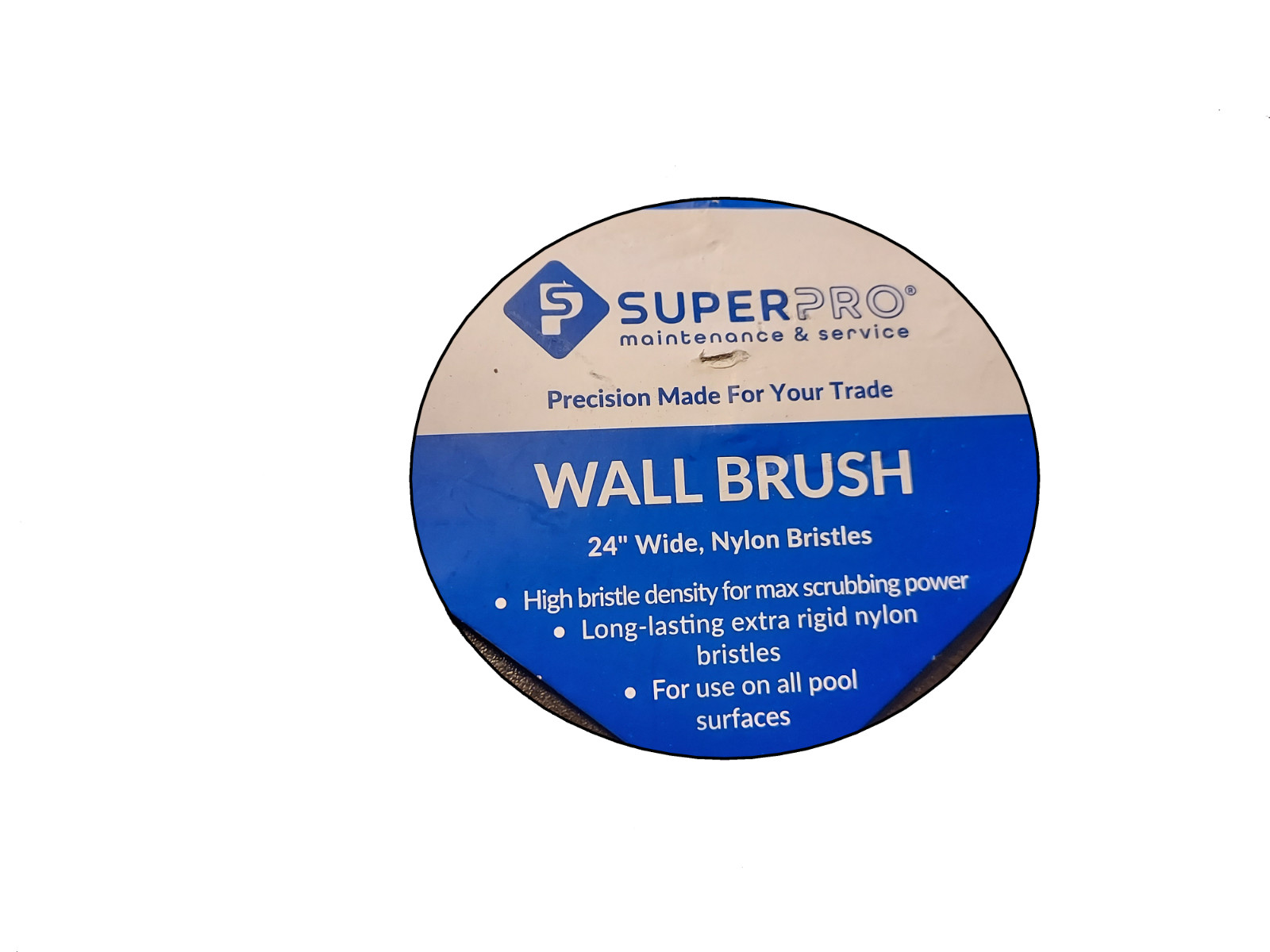 Super Professional 24&Prime; Wall Brush – Nylon Bristles EZ Clip Durable