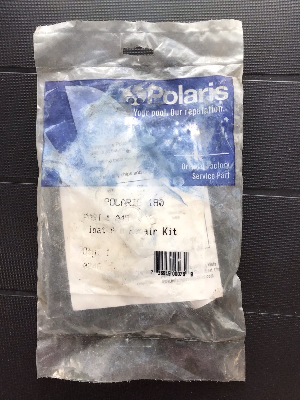 OEM Polaris 180 Pool Cleaner Float Arm Repair Kit A45