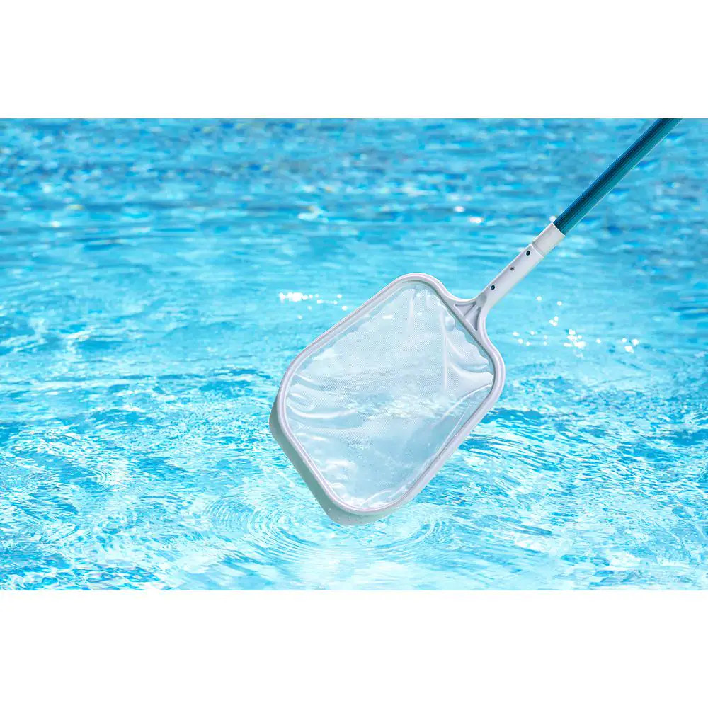 Swimming Pool and Spa Skimmer with 4Ft. to 8Ft. Telescoping Pole