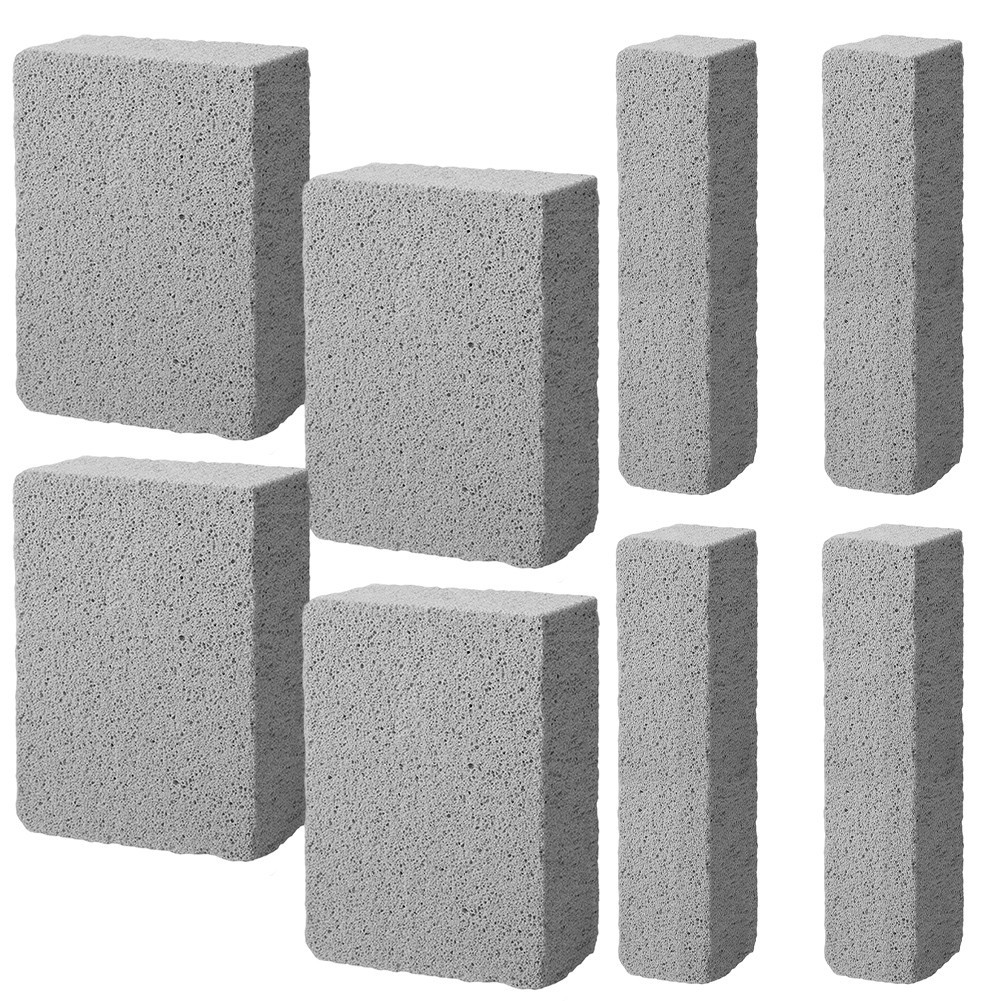 Pumice Stone Set of 8 for Cleaning Pool For Tiles and Kitchen Surfaces