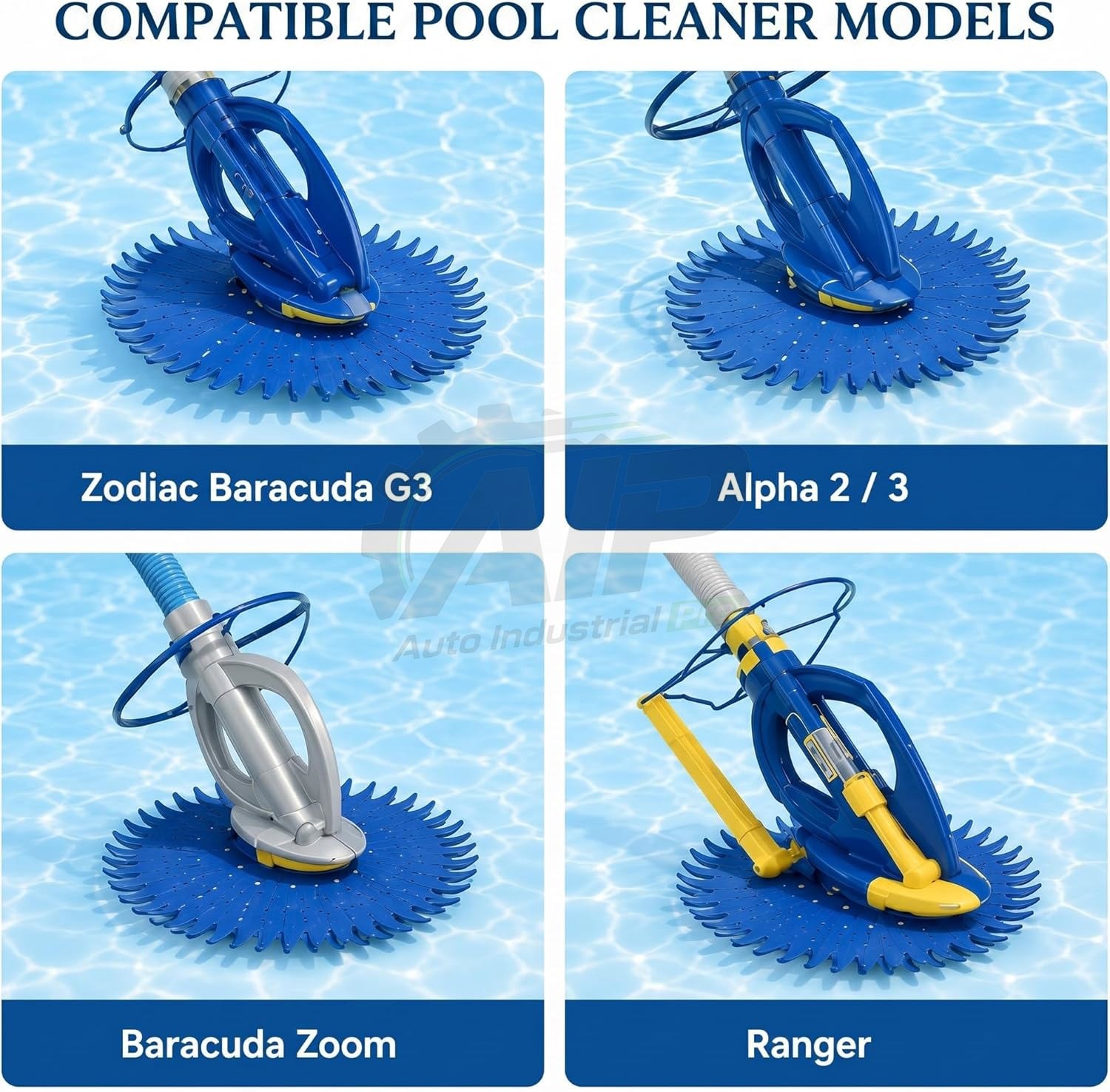 2 Pack W69698 Pool Cleaner Diaphragm For Zodiac Baracuda G3 G4 Alpha 2 Alpha 3