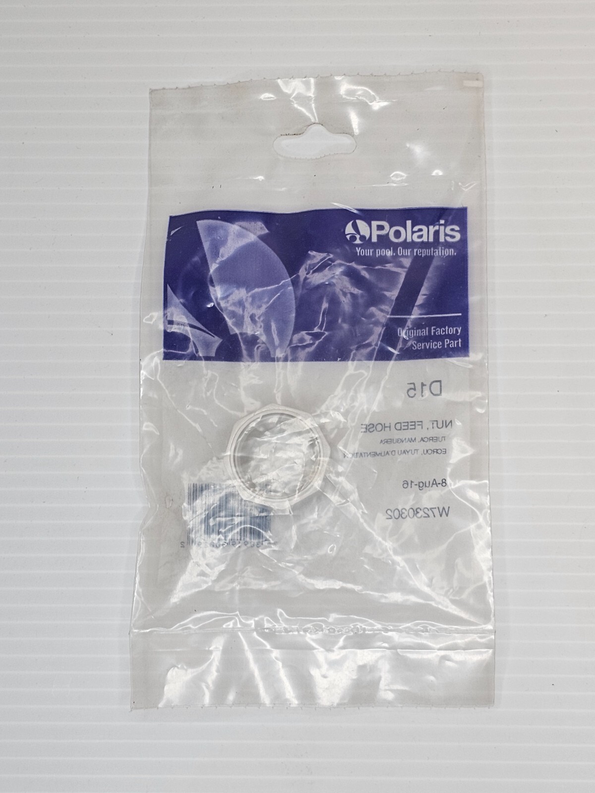 Polaris Cleaner D15 Feed Hose Nut 180 280 380 Genuine OEM New