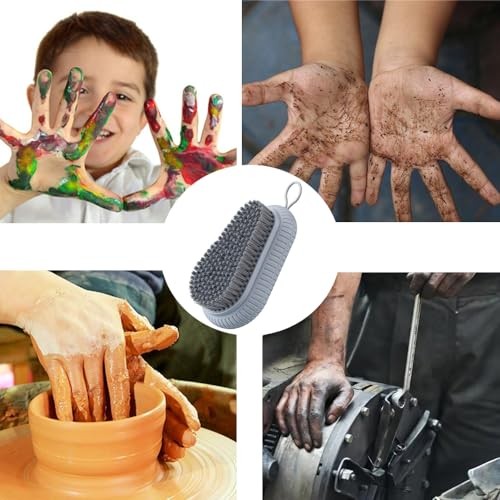 Heavy Duty Nail Brush for Fingernails – Hand Scrubber Nail Brush