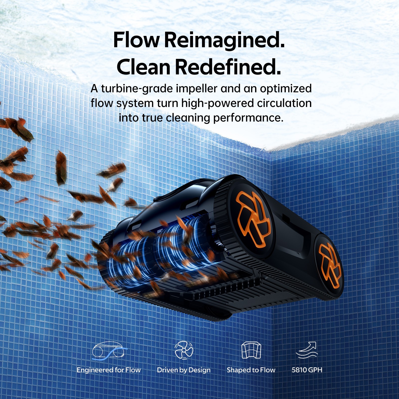 iGarden Pool Cleaner K40,4H Cordless Robotic Pool Vacuum For Inground Pools