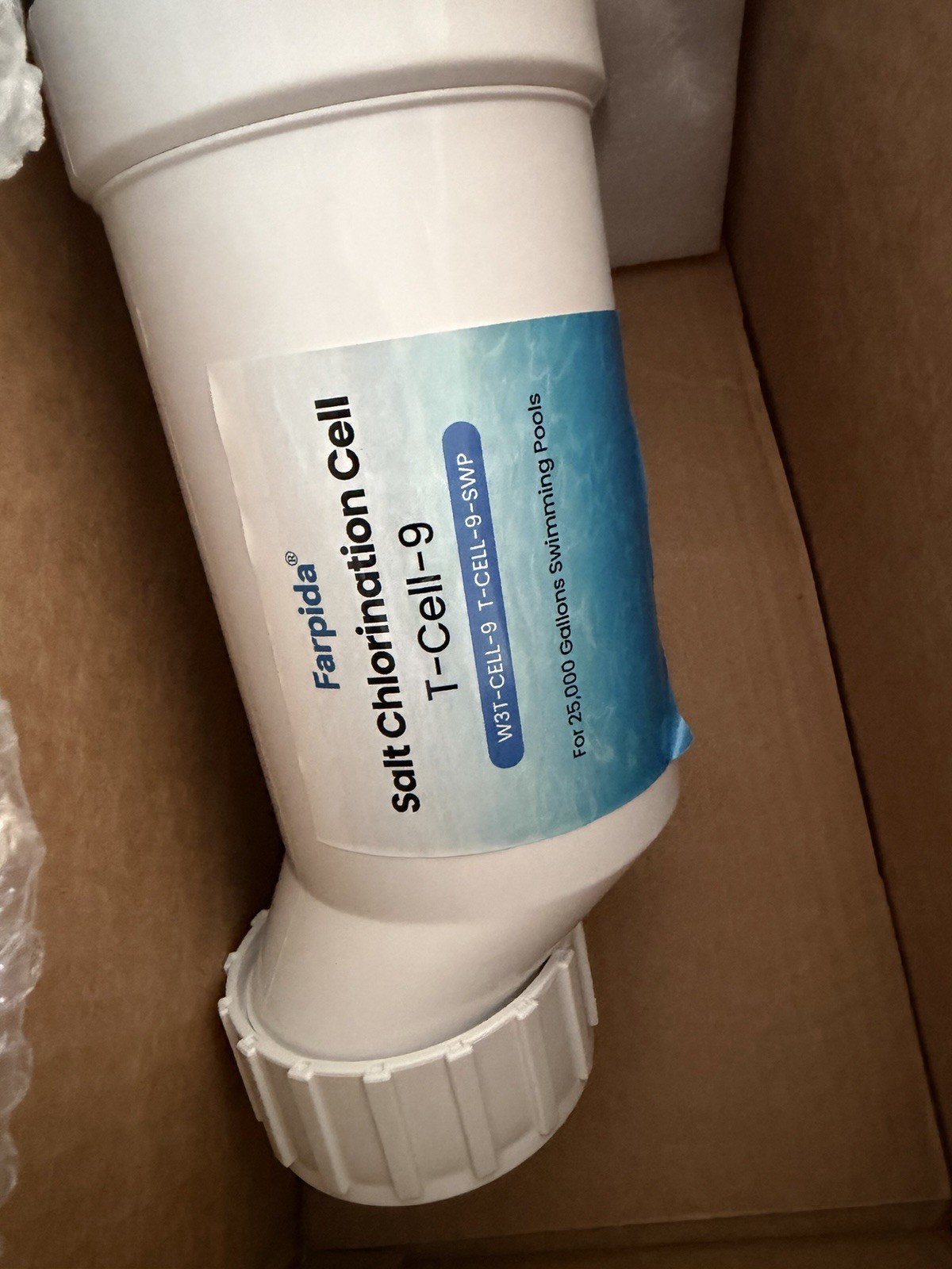 Salt Chlorination Cell T-Cell-9 W3T-Cell-9 for 25,000 Gallon Pools