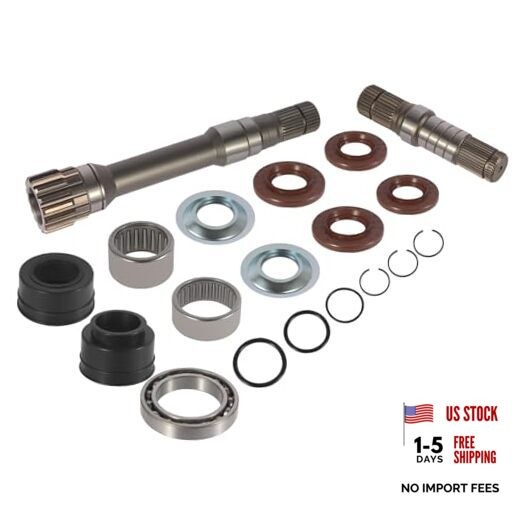 Front Differential Axle Intermediate Shaft Kit Replacement for 2012-2021 Dodge