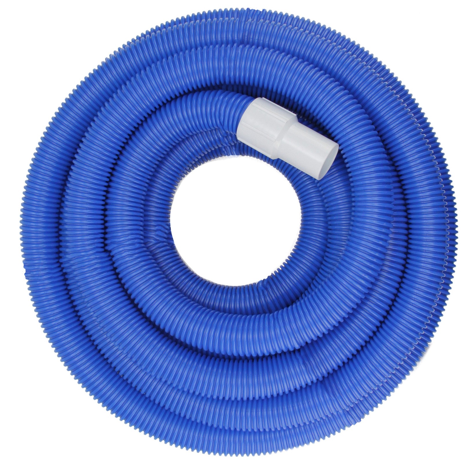 Pool Central Blue Extruded EVA In-Ground Swimming Pool Vacuum Hose 36FT x 1.25IN