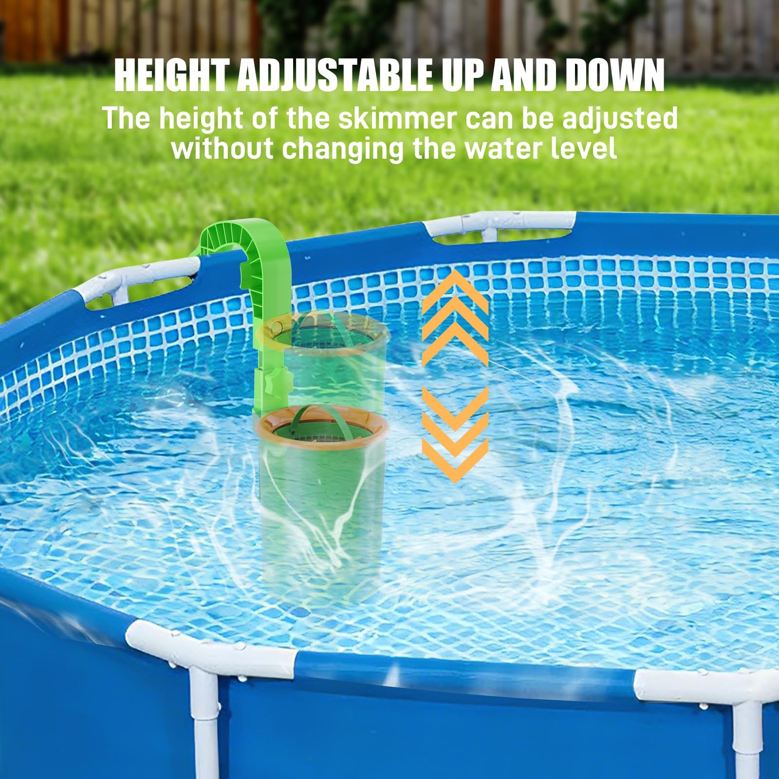 Pool Skimmer Baskets for Above Ground Pools – Filter Leaves, Hair, Bugs, Debris
