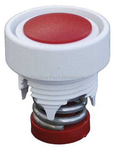 Pentair OEM Letro Pool Cleaner E25 Wall Fitting Pressure Relief Valve Red