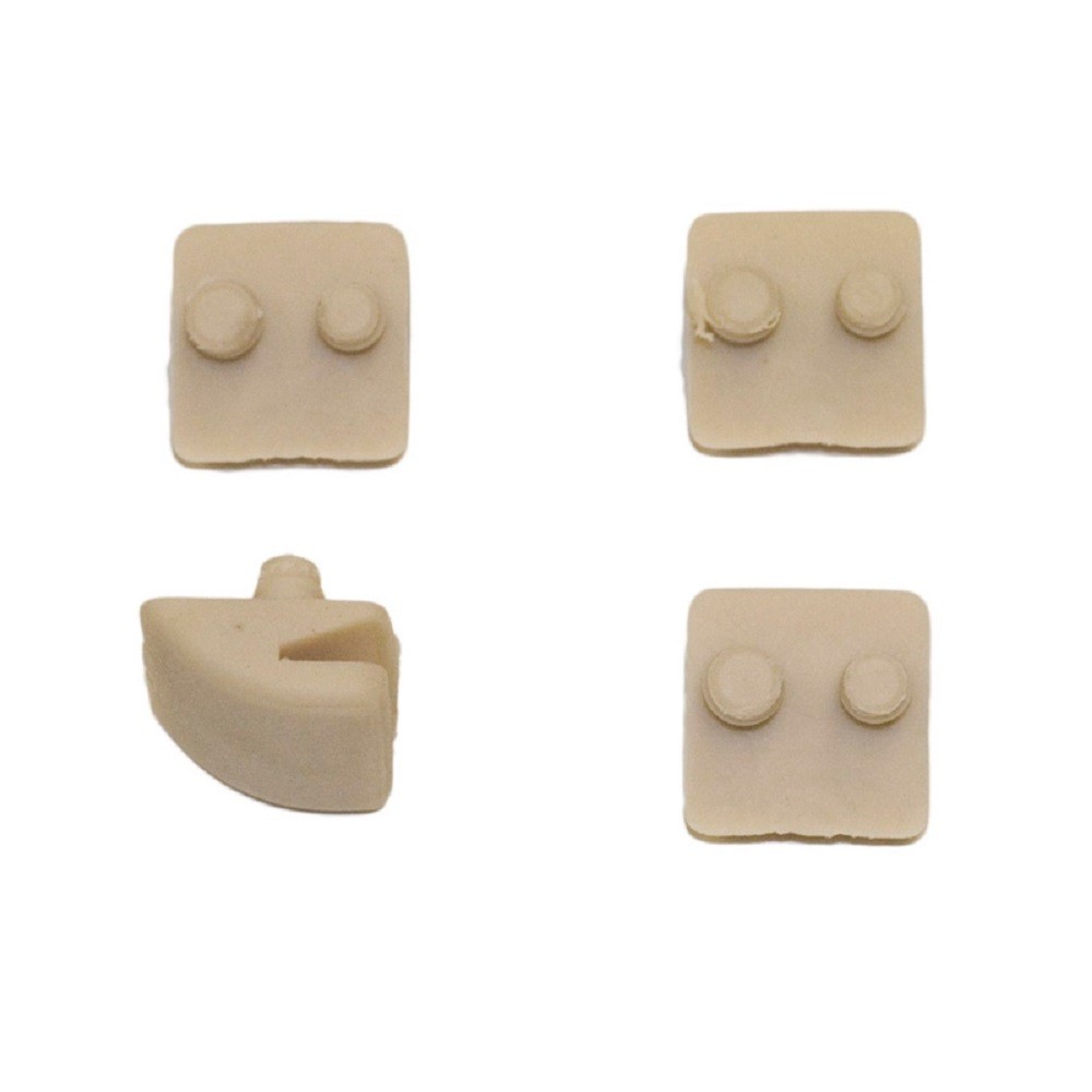 Hayward AXV014SP Santoprene Shoe Kit 4-Pack