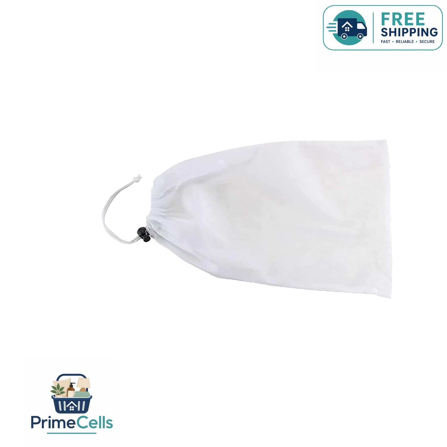 Portable White Mesh Bag Replacement for In-ground & Above-Ground Pool Vacuums