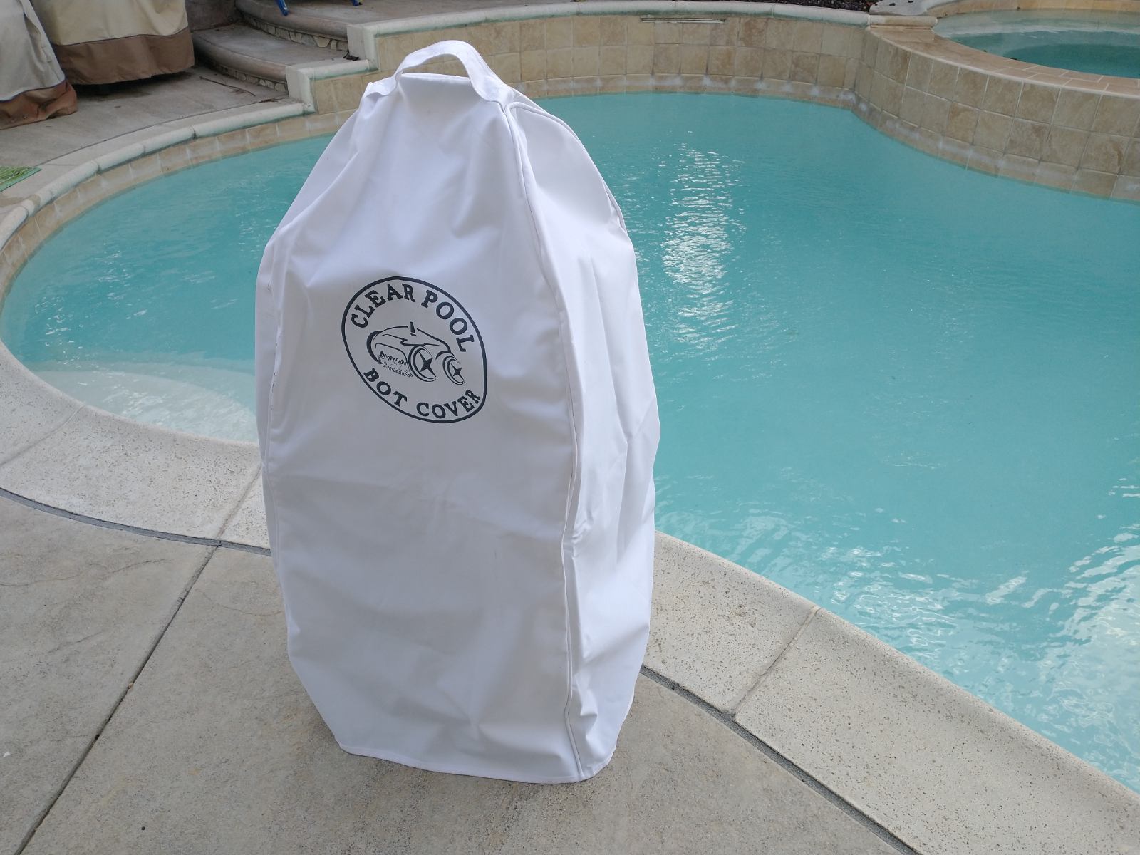 Polaris VRX iQ+ Clear Pool Bot Cover