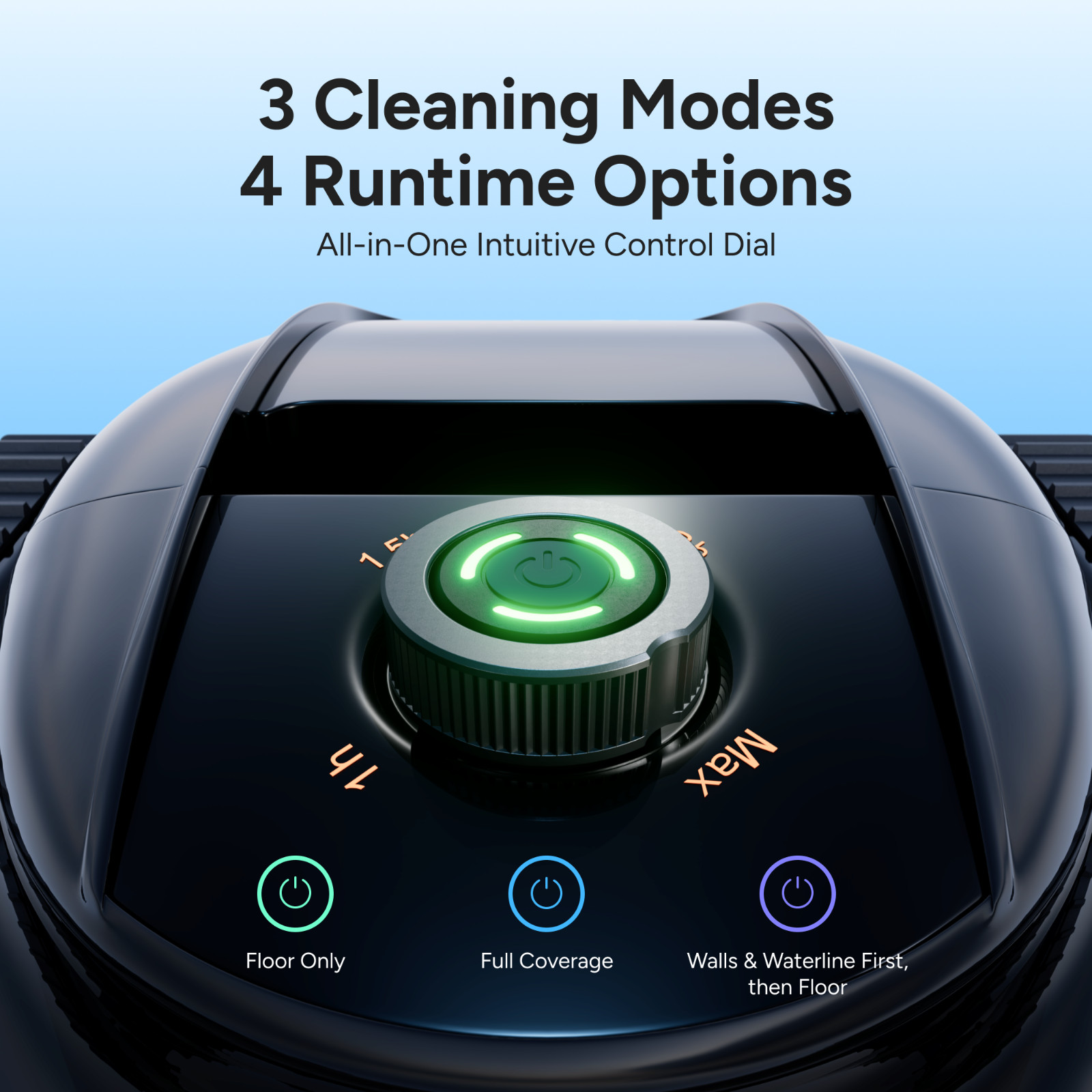 (2026 NEW) iGarden Robotic Pool Cleaner KN Series 210-Min Runtime