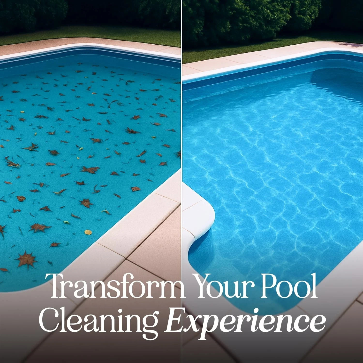 Heavy Duty Deep Pool Skimmer Net Fine Mesh Leaf Rake Cleaner Strong Frame 80 Cha