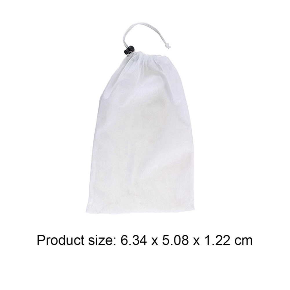 10Pcs Pool Cleaner Suction Bag Fine Mesh Pool Vacuum Plastic Bag for6221