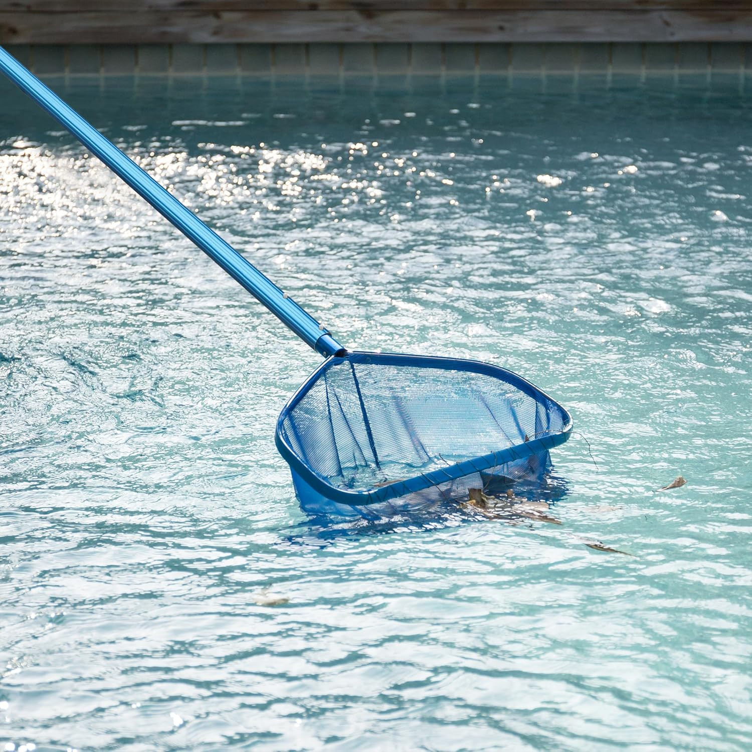– Telescopic Pool Pole, 12 Ft, Adjustable 3Pc Expandable Cleaning Pole |