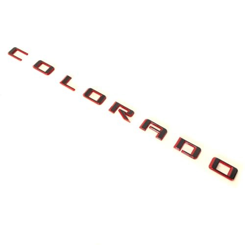 OEM 2023 Colorado Emblem 3D Letters Badge fits Replacement for 2019 1pc redline