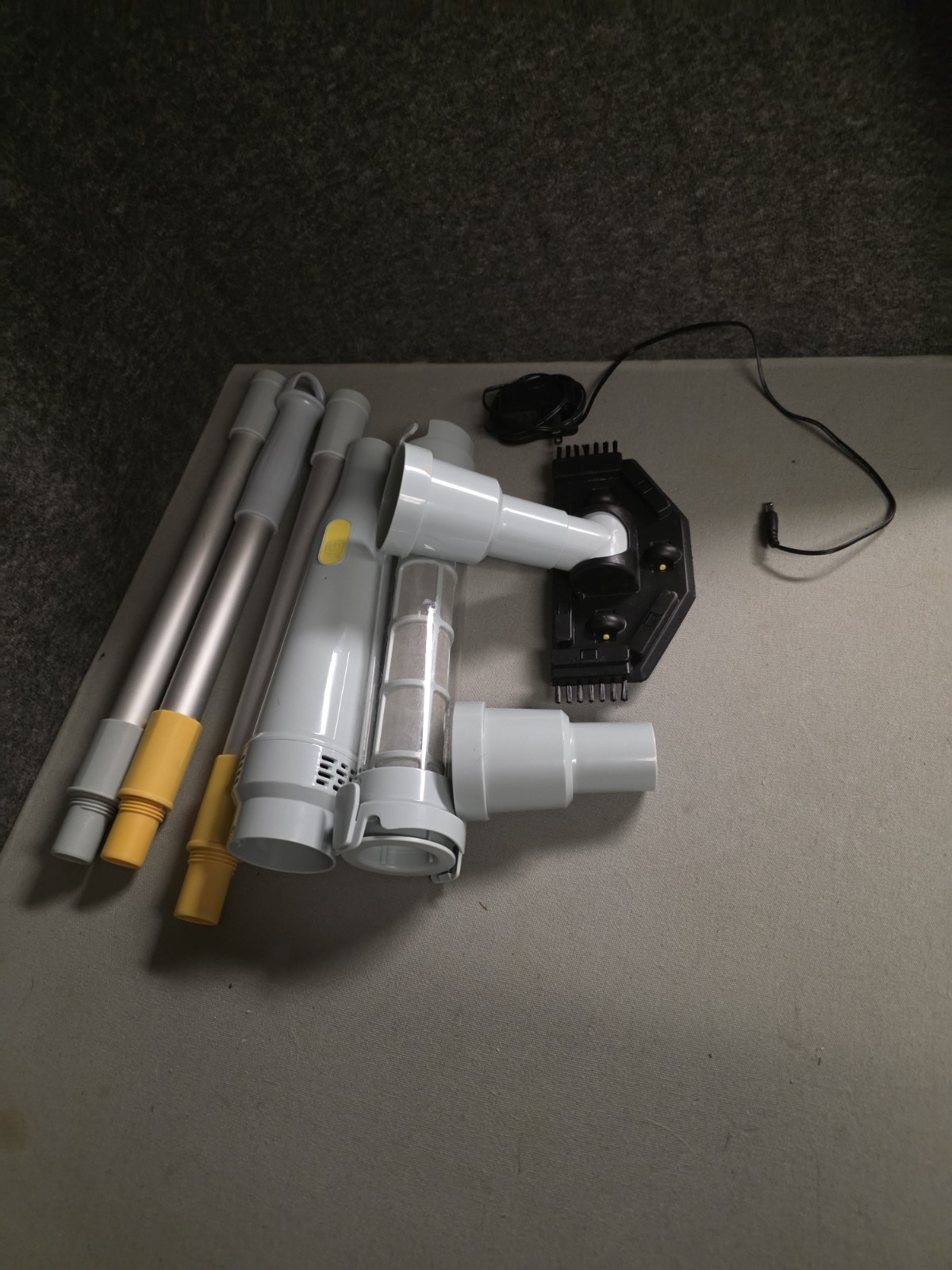 Lydsto S1 Lite Cordless Spa Hot Tub Vacuum Cleaner – 90-Min Runtime, Silver