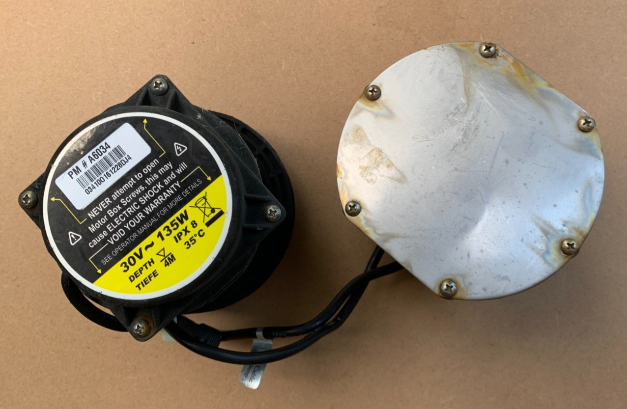 AQUABOT CLASSIC / TURBO PUMP MOTOR PART #A6001 and DRIVE MOTOR