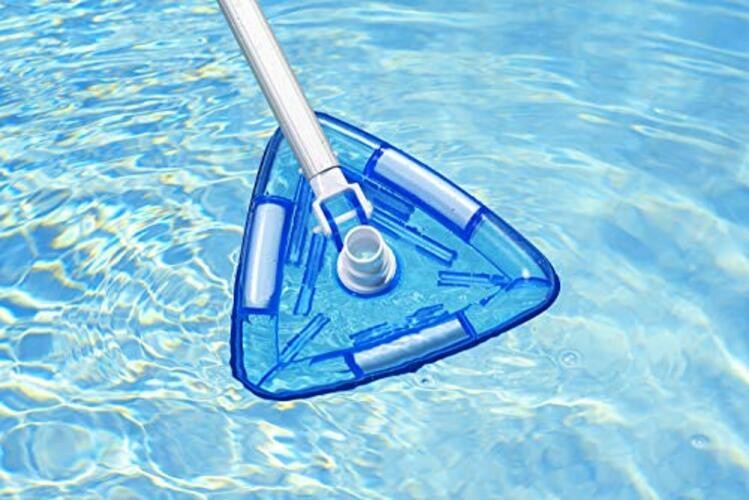 27514 Clear View Transparent Weighted Triangle Vinyl Liner Swimming Pool