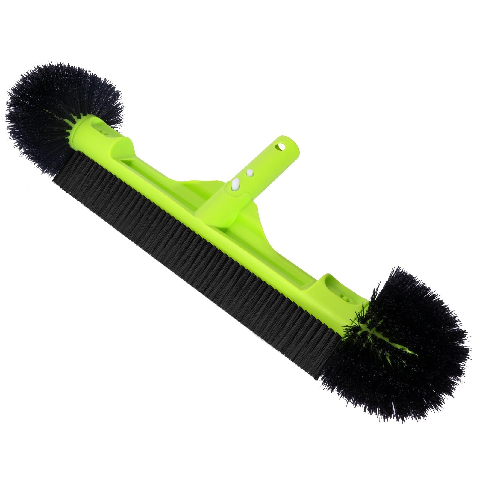 20&Prime; Wide Pool Brush Head for Inground/Above Ground Cleaning – Wall Scrubber Tool