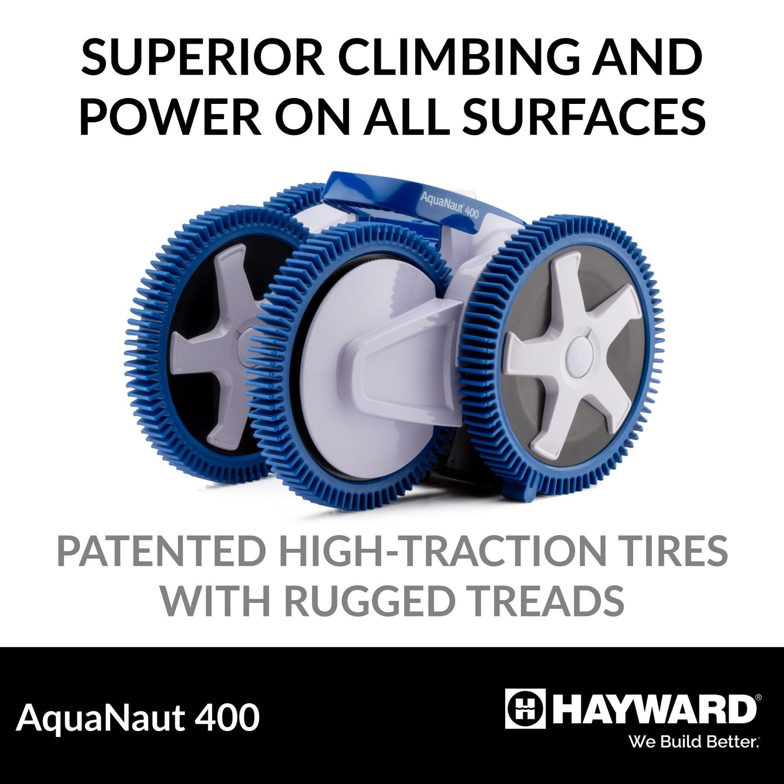Hayward W3PHS41CST AquaNaut 400 Suction Pool Cleaner for In-Ground Pools up t…