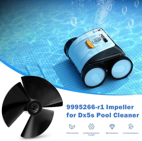 9995266-R1 Pool Cleaner Impeller with Screw for Maytronics Dolphin DX5S, DX6, Na