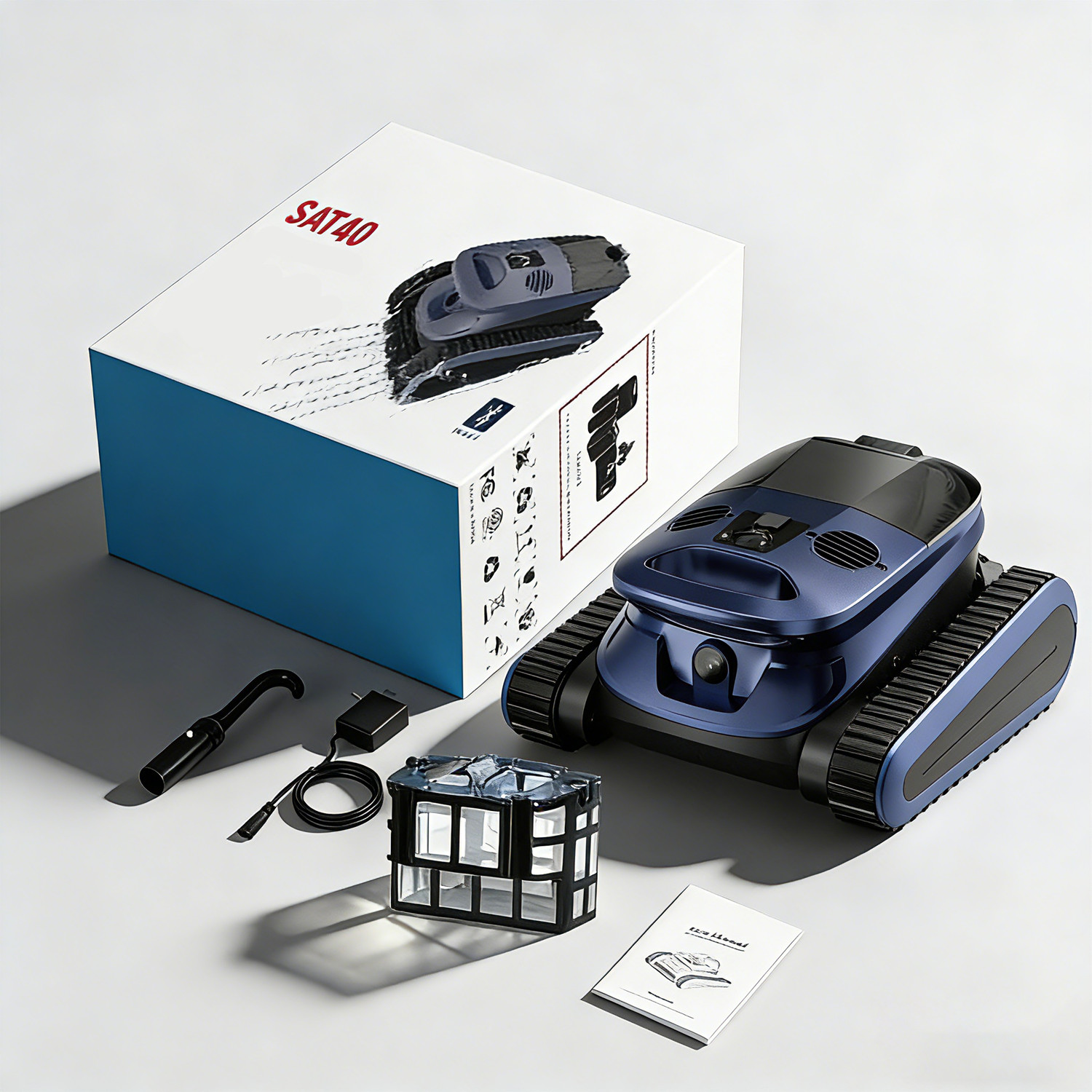 2026 New Robotic Pool Vacuum Cleaner , Cordless Pool Vacuum, App Support