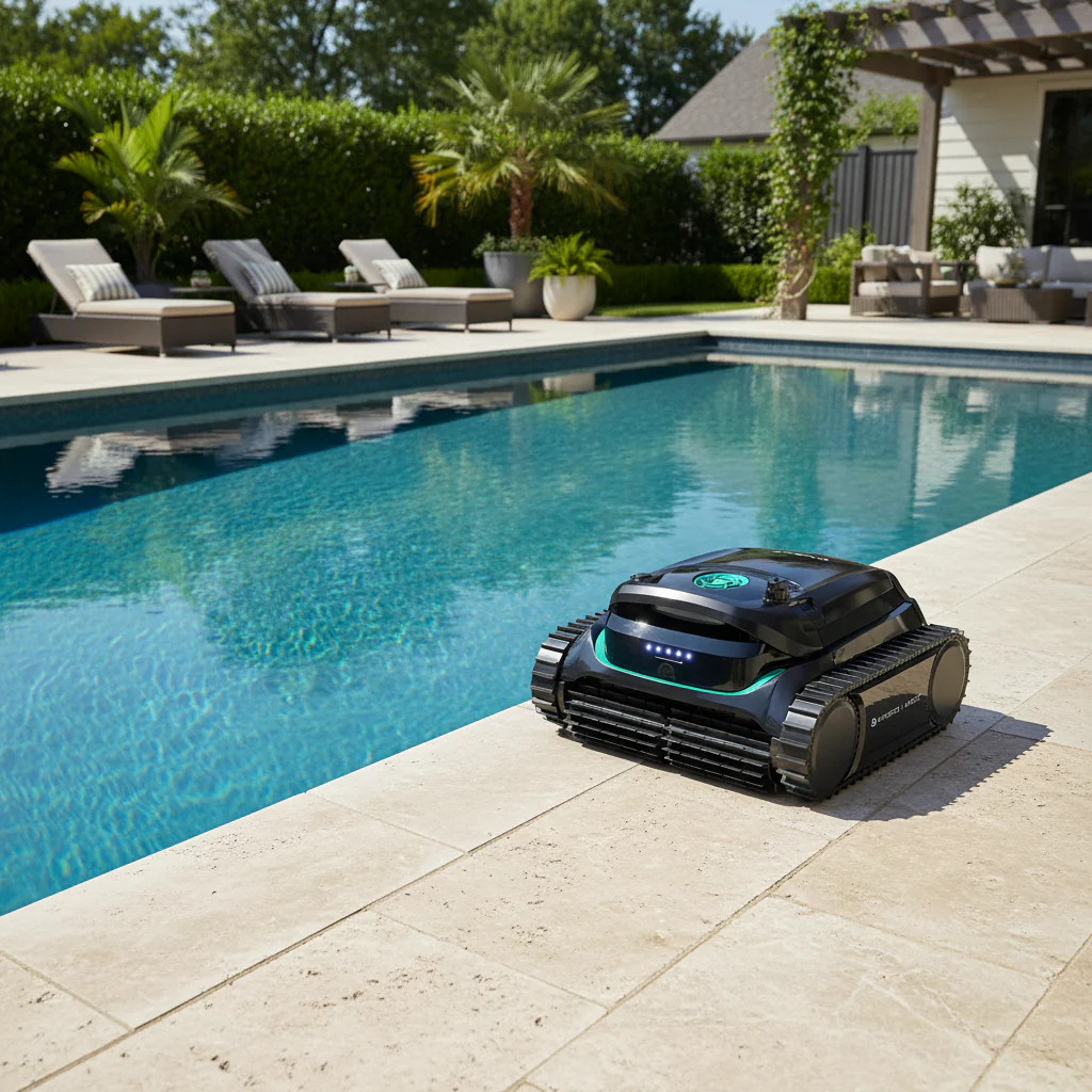 WYBOT B1 Pool Cleaner Wall Climb Cordless Robotic Pool Robot In-Ground Pools A