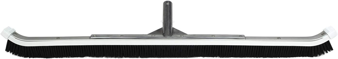Poolmaster 36-Inch Extra-Wide Commercial Swimming Pool Wall Brush, Heavy-Duty Al